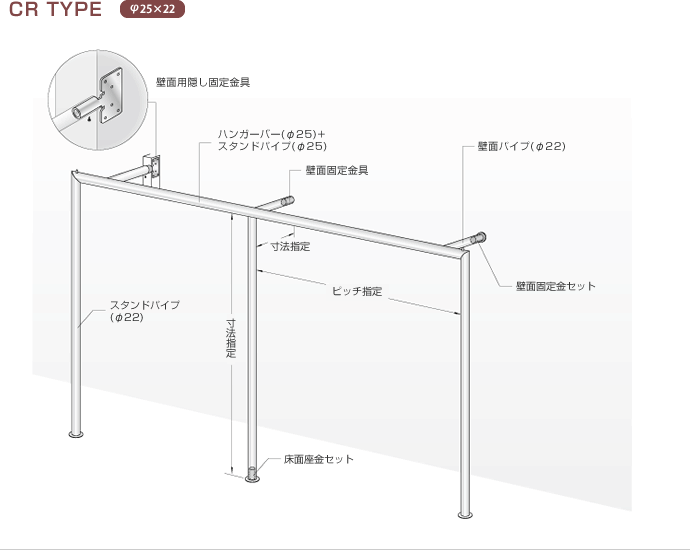CR TYPE φ25×22