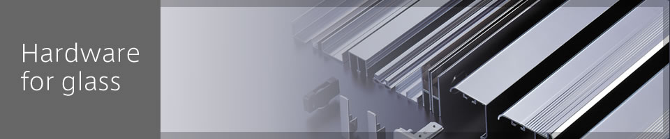 Hardware for glass